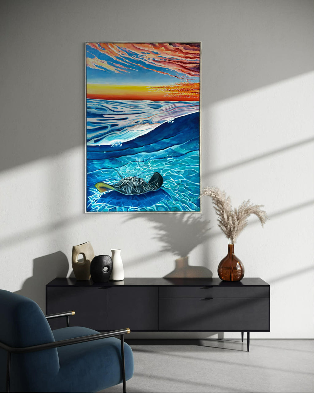 SUNSET STINGRAY