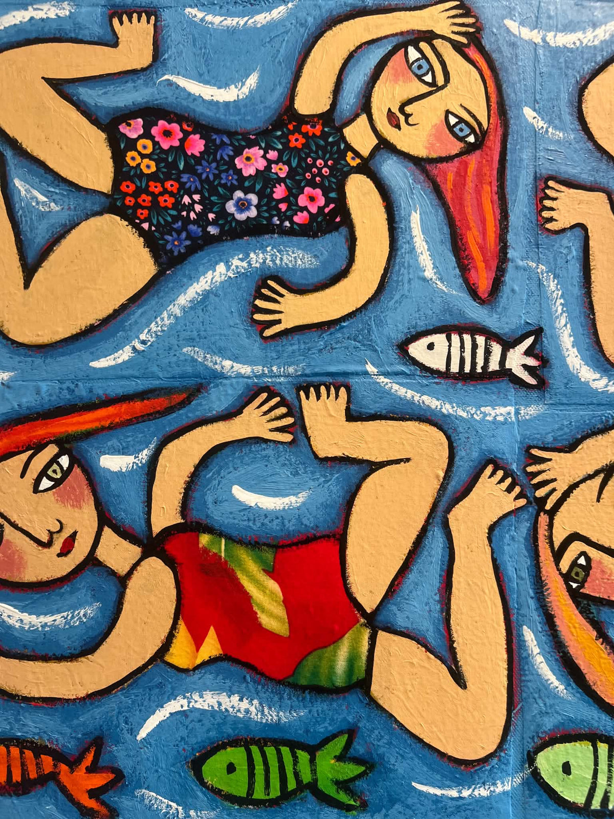 THREE SWIMMERS
