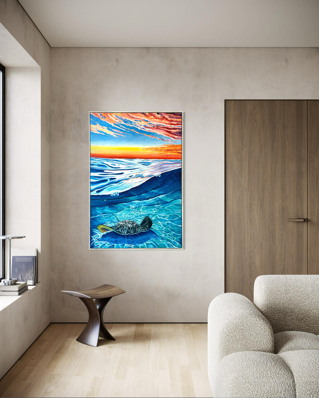 SUNSET STINGRAY